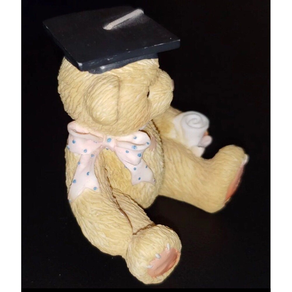 THE GRADUATE Cherished Teddies Figurine Vintage Collectible Graduation Bear 1995 - Picture 2 of 6